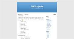 Desktop Screenshot of cdprojects.stanleysy.com