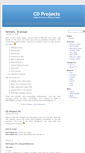 Mobile Screenshot of cdprojects.stanleysy.com